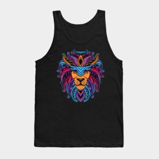 Lion Neon Tank Top